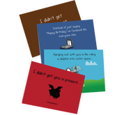 NSFW Birthday Cards Vol. B - 4 pack