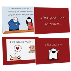 NSFW Love & Friendship Cards Vol. B - 4 pack