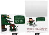 Creepy Present - Holiday Card