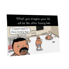 Newborn Baby - NSFW Friendship Card