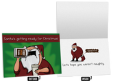 Santa’s Fiber - NSFW Holiday Card
