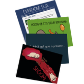 NSFW Birthday Greeting Card Bundle - 4 pack