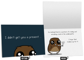 Baby Owl - NSFW Birthday Card
