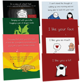 NSFW Love & Friendship Cards Vol. A - 8 pack