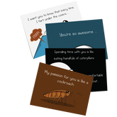 NSFW Love & Friendship Cards Vol. D - 4 pack