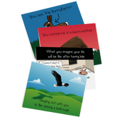 NSFW Friendship Greeting Card Bundle - 4 pack
