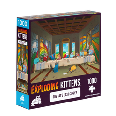The Cat's Last Supper (1000 Piece Puzzle)