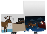 Reindeer Coffee - NSFW Holiday Card