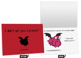 Pigbat - Birthday Greeting Card