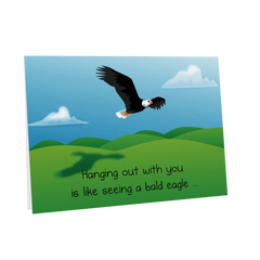Bald Eagle - NSFW Friendship Card