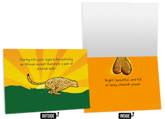 Cheetah - NSFW Love & Friendship Greeting Card