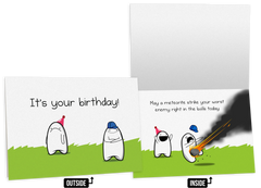 NSFW Birthday Cards - 8 pack