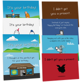 NSFW Birthday Cards - 8 pack