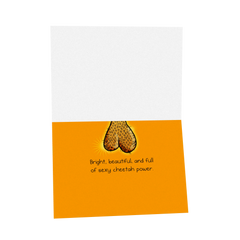 Cheetah - NSFW Love & Friendship Greeting Card