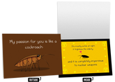 Cockroach - NSFW Love & Friendship Greeting Card