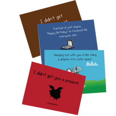 NSFW Birthday Cards Vol. B - 4 pack