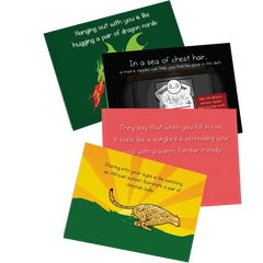 NSFW Love & Friendship Cards Vol. A - 4 pack