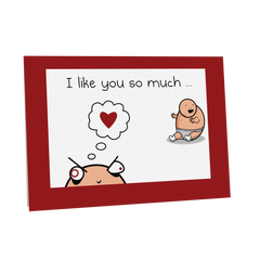 Baby Kick - NSFW Love & Friendship Greeting Card