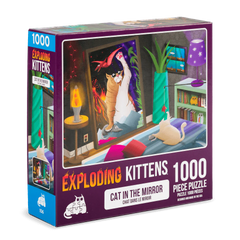 Cat in the Mirror (1000 Piece Puzzle)