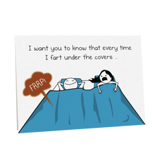 Fart - NSFW Love & Friendship Greeting Card