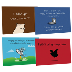 NSFW Birthday Cards Vol. B - 4 pack