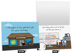 Canadian - Birthday Greeting Card