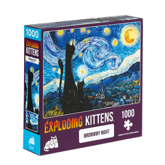 Mrowwwry Night (1000 Piece Puzzle)