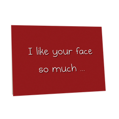 Face Freezer - NSFW Love & Friendship Greeting Card