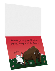 Bison - NSFW Friendship Card
