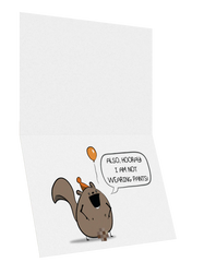 Chipmunk - NSFW Birthday Card