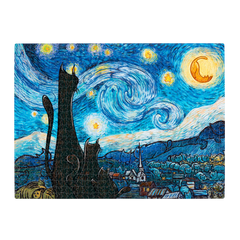 Mrowwwry Night (1000 Piece Puzzle)