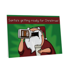 Santa’s Fiber - NSFW Holiday Card