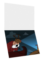 Rudolph - NSFW Holiday Card